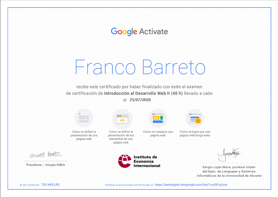 CSS3 Google Certificate